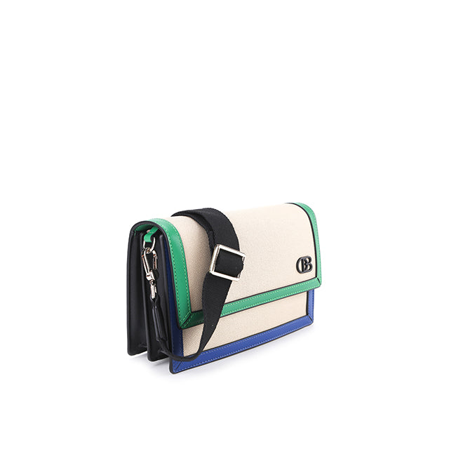 Obermain Tas Wanita Scianna Crossbody Bag In Beige