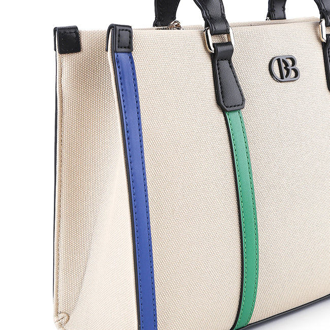Obermain Tas Wanita Scianna Top Handle Bag In Beige