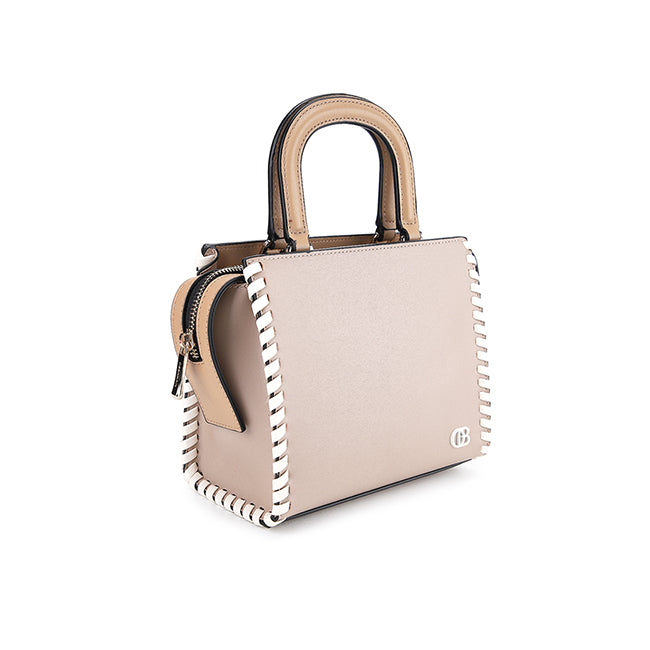 Obermain Tas Wanita Beyla Top Handle Bag (M) In Taupe