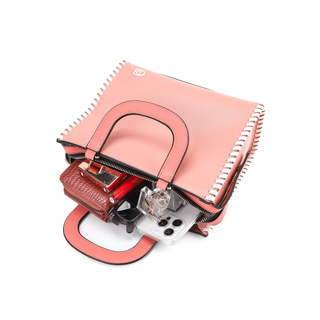 Obermain Tas Wanita Beyla Top Handle Bag (L) In Pink