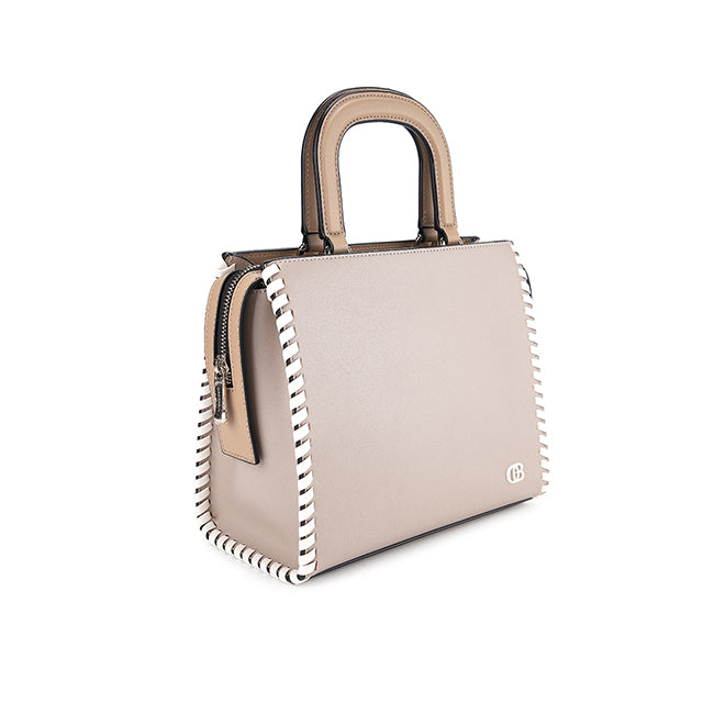 Obermain Tas Wanita Beyla Top Handle Bag (L) In Taupe