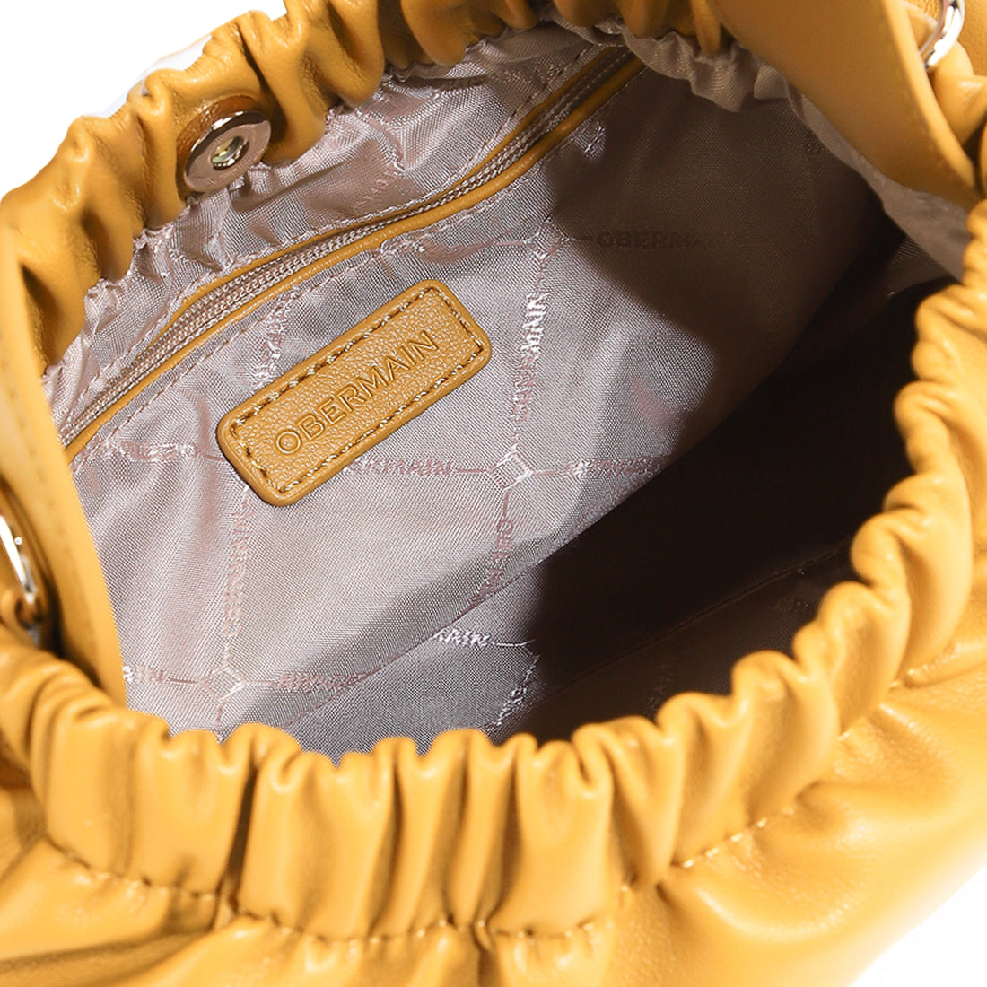 Zoe Top Handle Bag (M) In Mustard