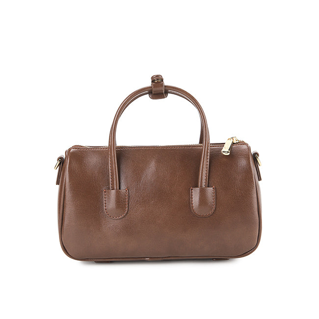 Adiel Satchel Bag In Dark Brown
