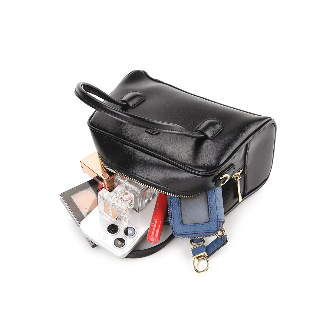 Adiel Top Handle Bag In Black