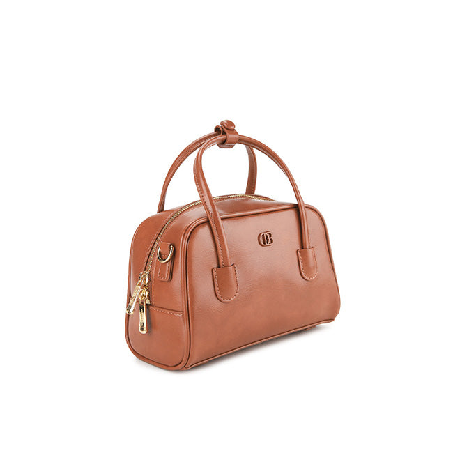 Adiel Top Handle Bag In Brown
