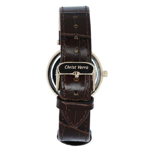 Christ Verra Women'S Watches Cv 75037L-25 Dark Brn