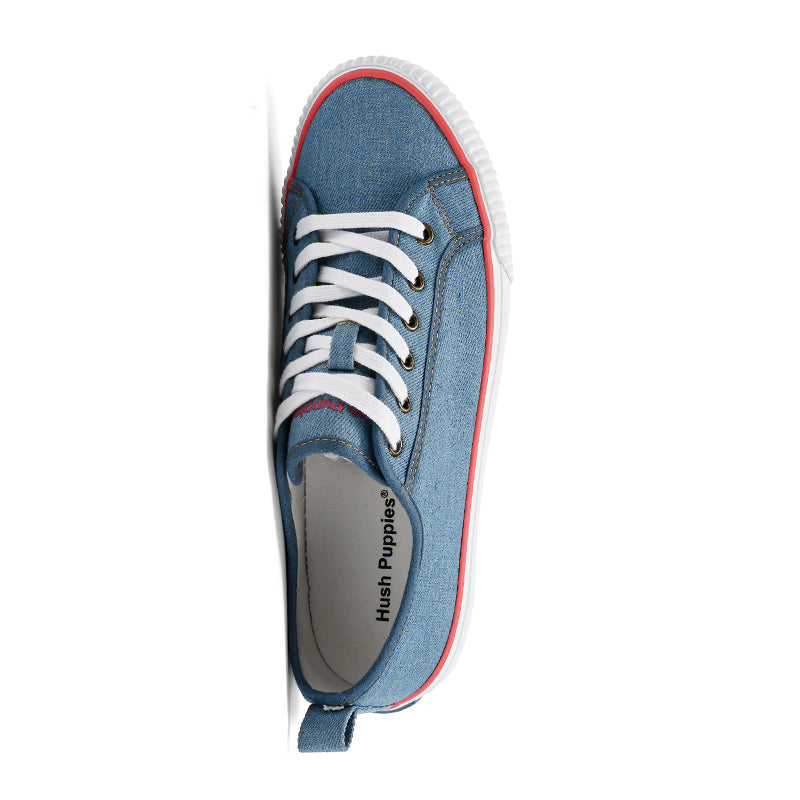 Hush Puppies Sepatu Pria Sneakers Erris In Blue