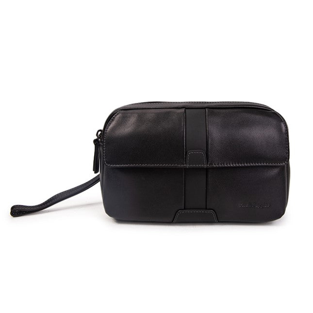Hush Puppies Tas Pria Phillip Clutch In Black
