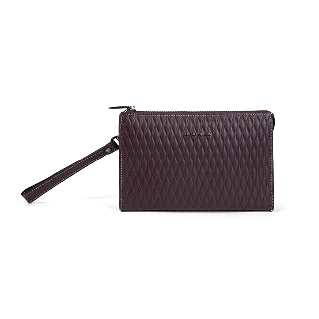 Hush Puppies Tas Pria Princeton Clutch In Dark Purple