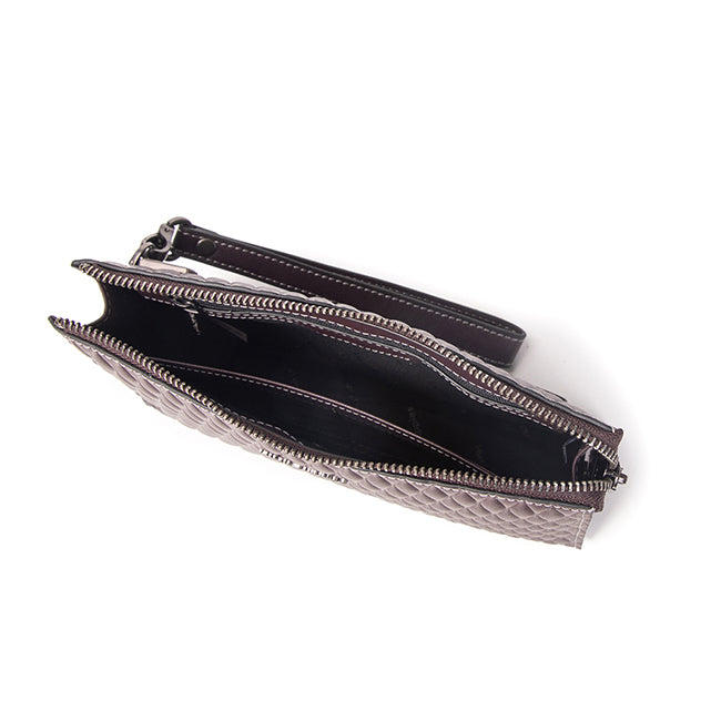 Hush Puppies Tas Pria Princeton Clutch In Dark Purple