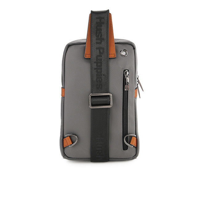 Pretzel Chest Bag In Grey