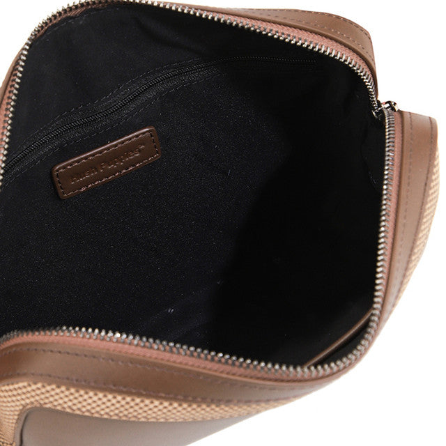 Hush Puppies Tas Pria Quin Clutch In Dark Brown