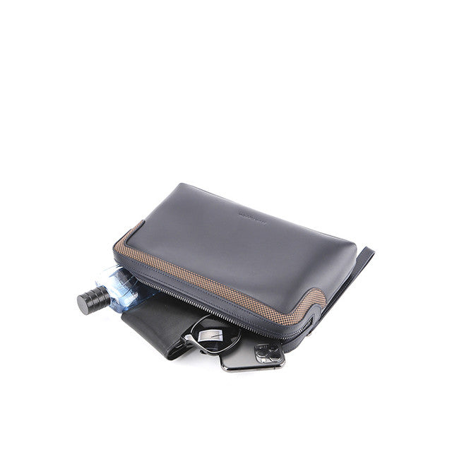 Hush Puppies Tas Pria Quin Clutch In Navy