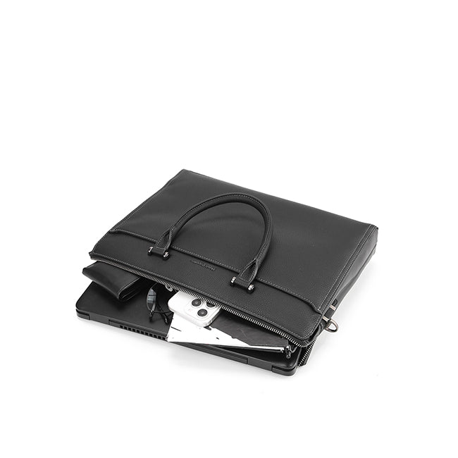 Hush Puppies Tas Pria Taylor Document Bag In Black