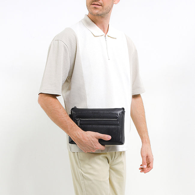 Hush Puppies Tas Pria Tim Clutch In Black