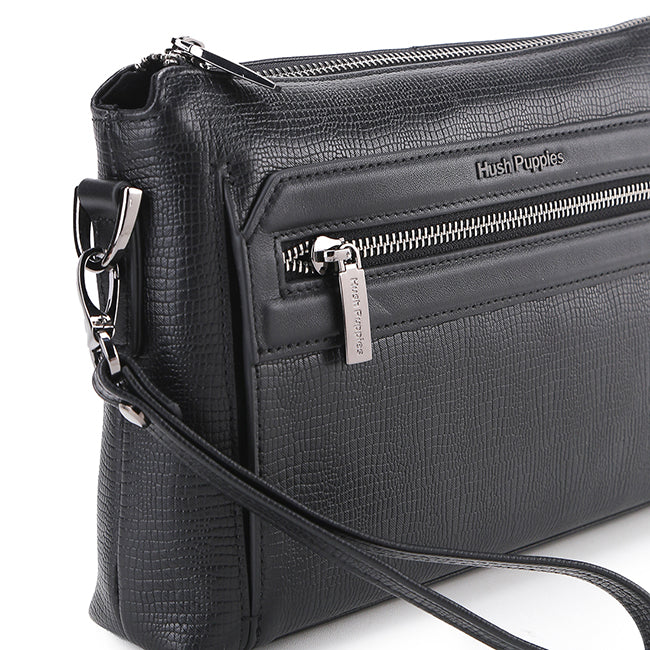 Hush Puppies Tas Pria Tim Clutch In Black