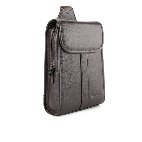 Tad Chest Bag In Dark Brown