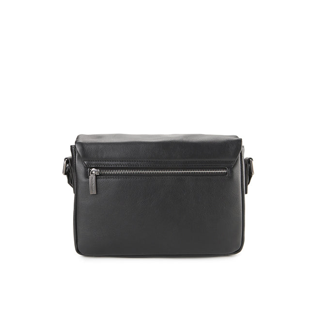 Hush Puppies Men Bags Walley Messenger Bag In Black