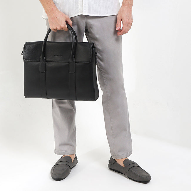 Hush Puppies Men Bags Walley Document Bag In Black