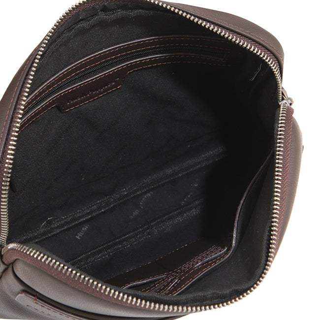 Hush Puppies Men Bags Woody Clutch In Dark Brown