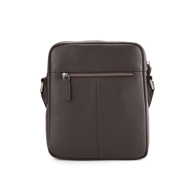 Hush Puppies Men Woody Sling Bag In Dark Brown