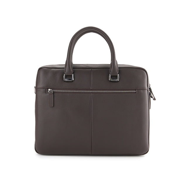 Hush Puppies Men Woody Document Bag In Dark Brown
