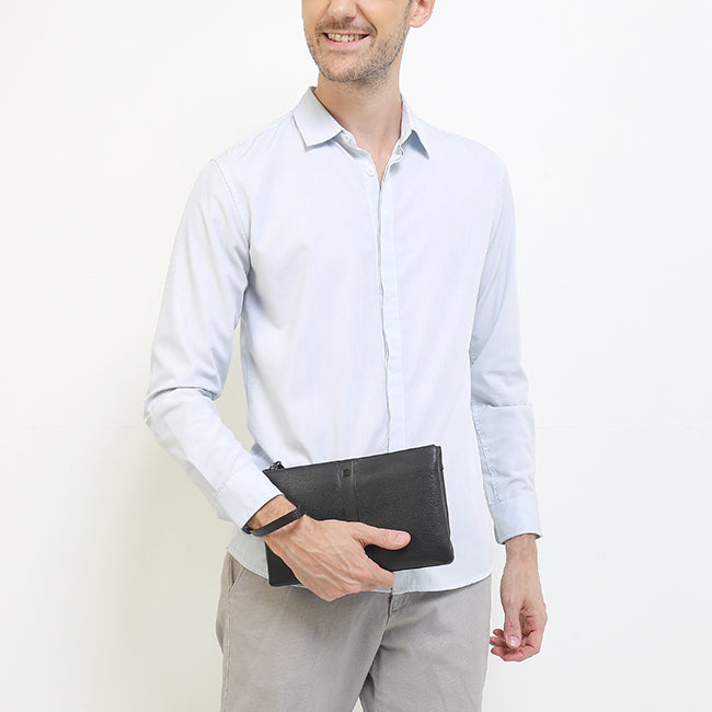 Hush Puppies Men Bags Shelton Clutch In Black