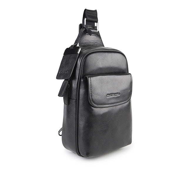 Hush Puppies Men William Smith Chest Bag In Black
