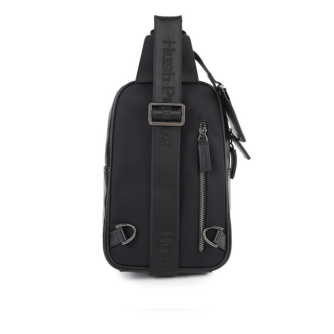Hush Puppies Men William Smith Chest Bag In Black