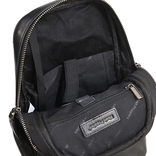 Hush Puppies Men William Smith Chest Bag In Black