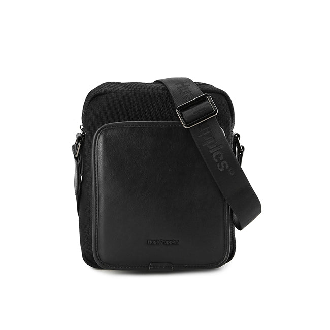 Hush Puppies Men Leslie Sling Bag In Black