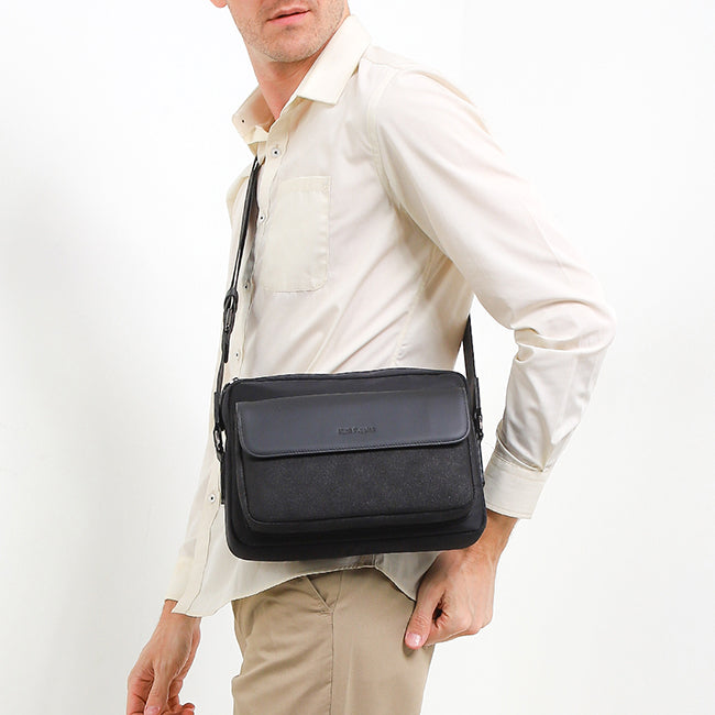 Hush Puppies Pria Molly Messenger Bag In Black