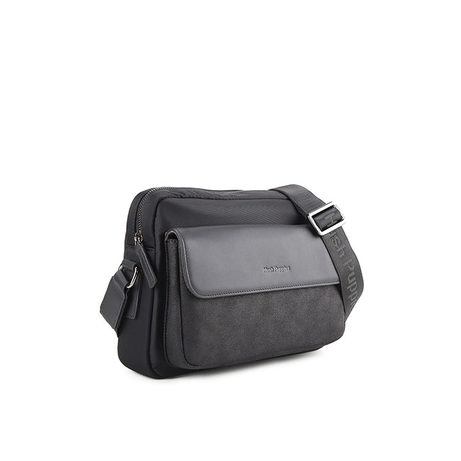 Hush Puppies Pria Molly Messenger Bag In Black