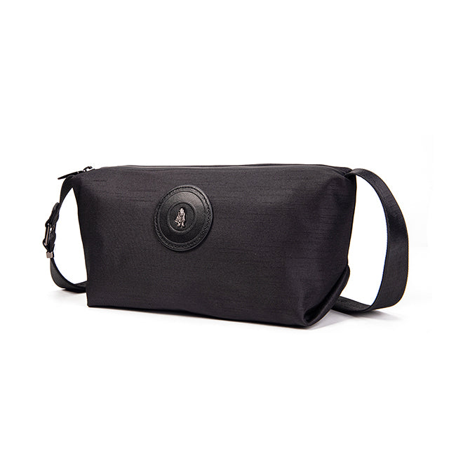 Hush Puppies Pria Mance Messenger Bag In Black