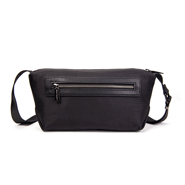 Hush Puppies Pria Mance Messenger Bag In Black