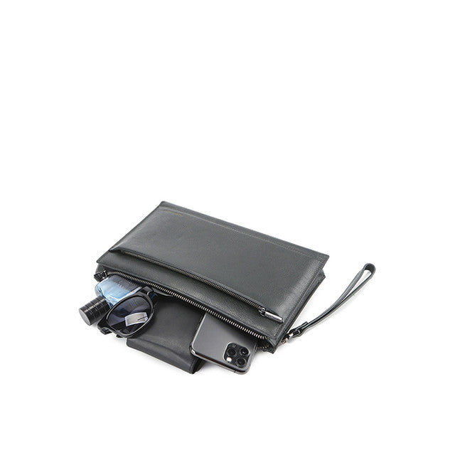 Hush Puppies Tas Pria Reno Clutch In Khaki