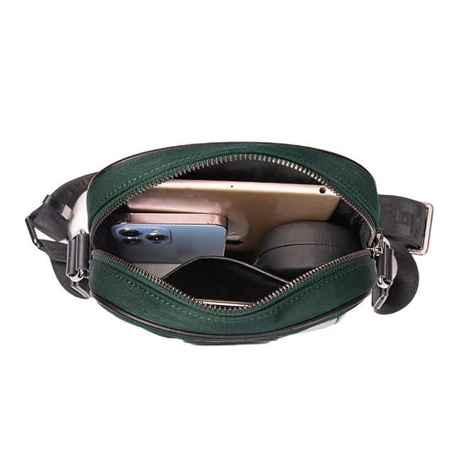 Hush Puppies Tas Pria Parker Sling Bag In Green