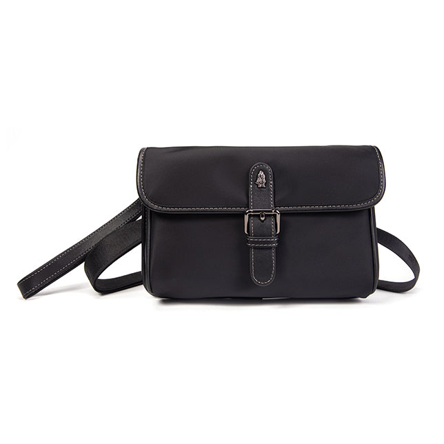 Hush Puppies Tas Pria Pino Clutch / Messenger Bag In Black