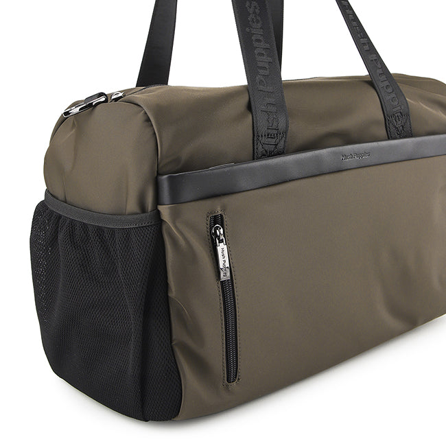 Hush Puppies Tas Pria Ping Duffle Bag In Dark Brown