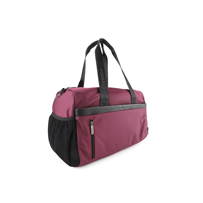 Hush Puppies Tas Pria Ping Duffle Bag In Maroon