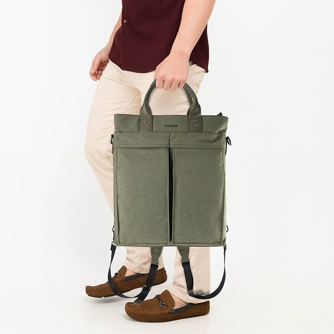Hush Puppies Tas Pria Pluto Backpack In Khaki