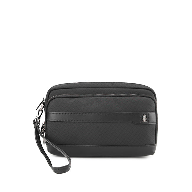 Hush Puppies Tas Pria Palmer Clutch In Black