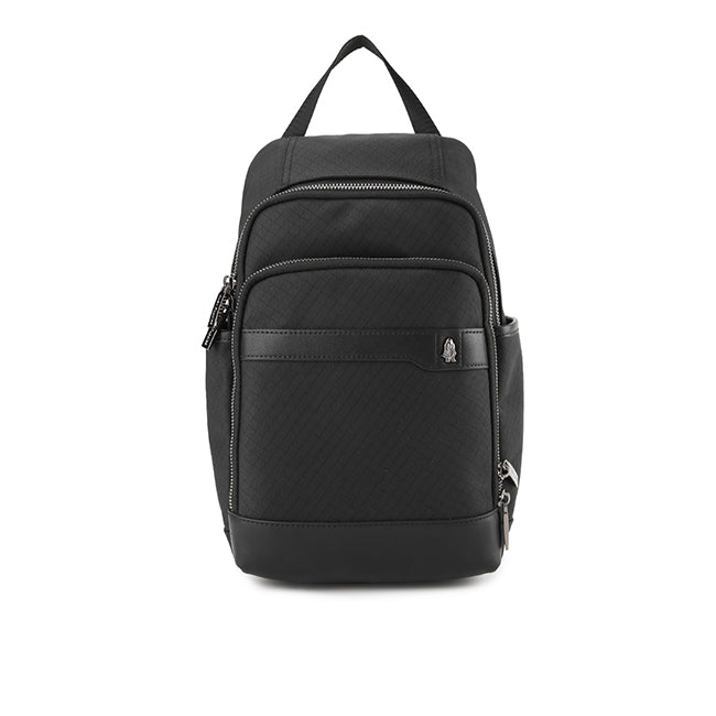 Hush Puppies Tas Pria Palmer Chest Bag In Black