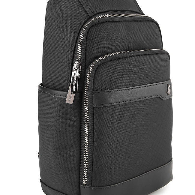 Hush Puppies Tas Pria Palmer Chest Bag In Black