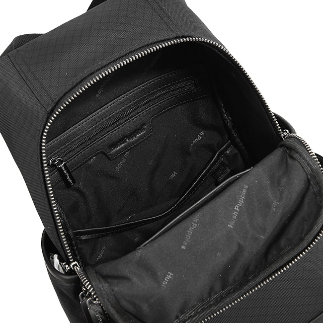 Hush Puppies Tas Pria Palmer Chest Bag In Black