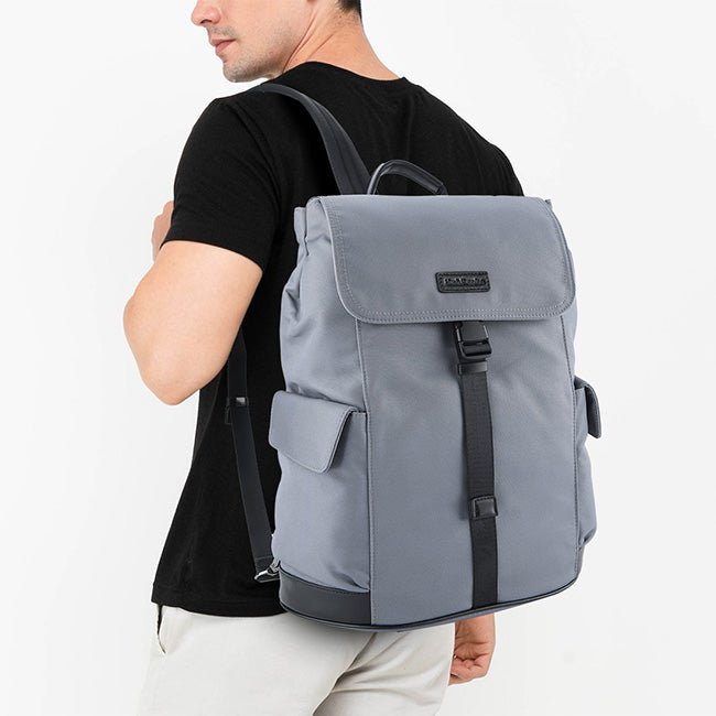 Hush Puppies Tas Pria Owen Backpack In Grey