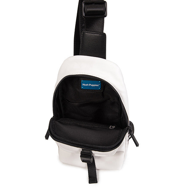 Hush Puppies Tas Pria Qiunton Chest Bag In White