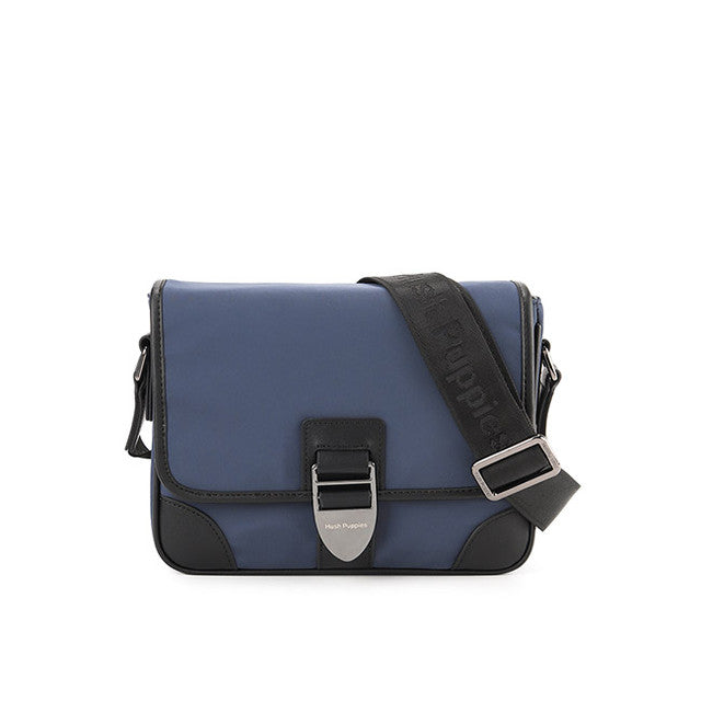 Hush Puppies Tas Pria Philbert Messenger Bag In Navy