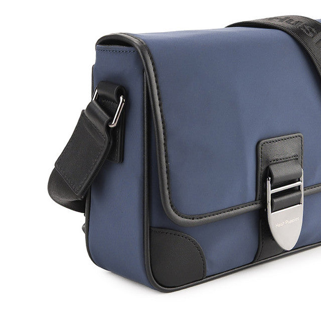 Hush Puppies Tas Pria Philbert Messenger Bag In Navy