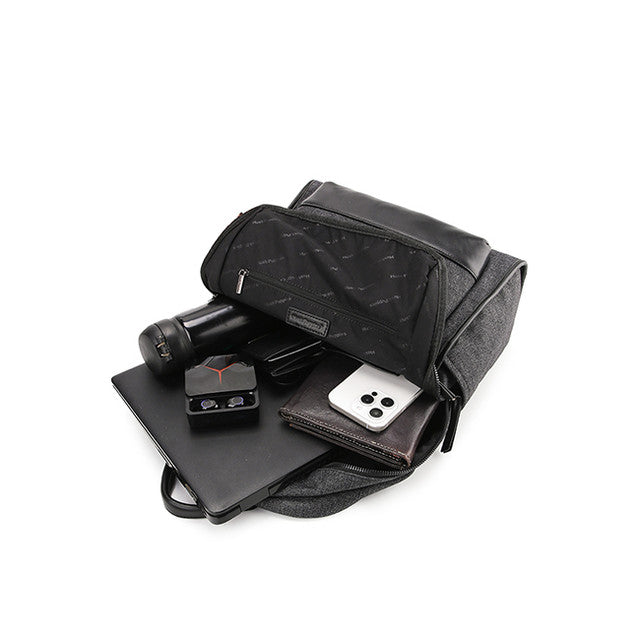 Hush Puppies Tas Pria Orlando Backpack In Grey